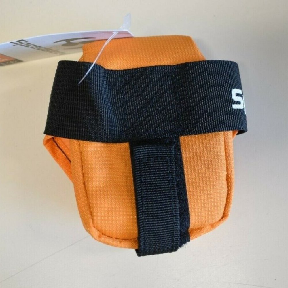 Speedsleev Bicycle Seat Saddle Bag Pack Ranger S Waterproof Retail $35 Orange - Picture 3 of 7